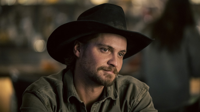 Kayce Dutton smiles wistfully in "Marshals" (2026-)