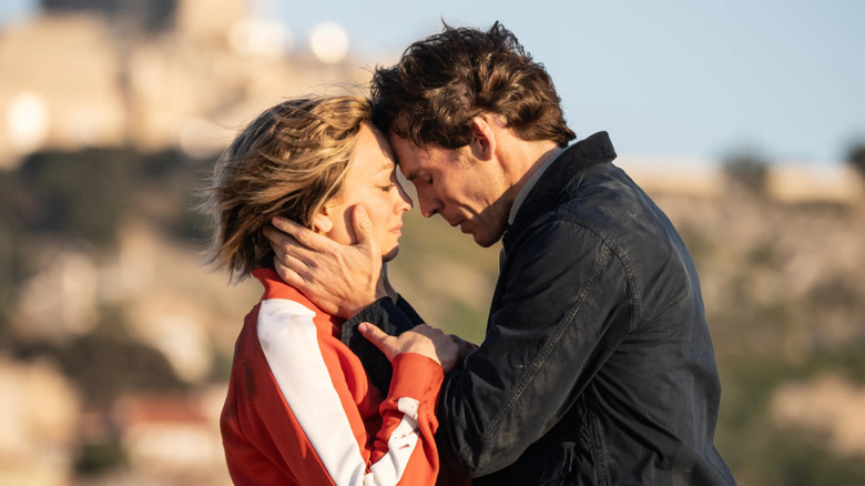 Alice and Tom embrace in "Vanished" (2026)