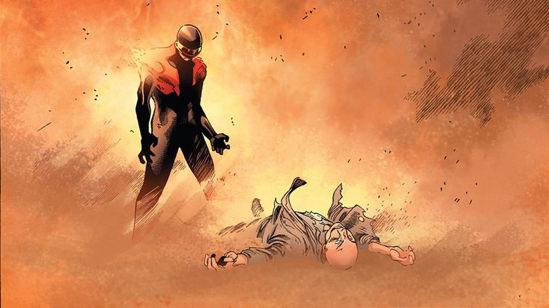 Cyclops kills Xavier
