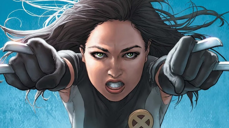 X-23 flying