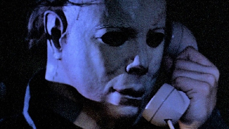 Michael Myers on phone