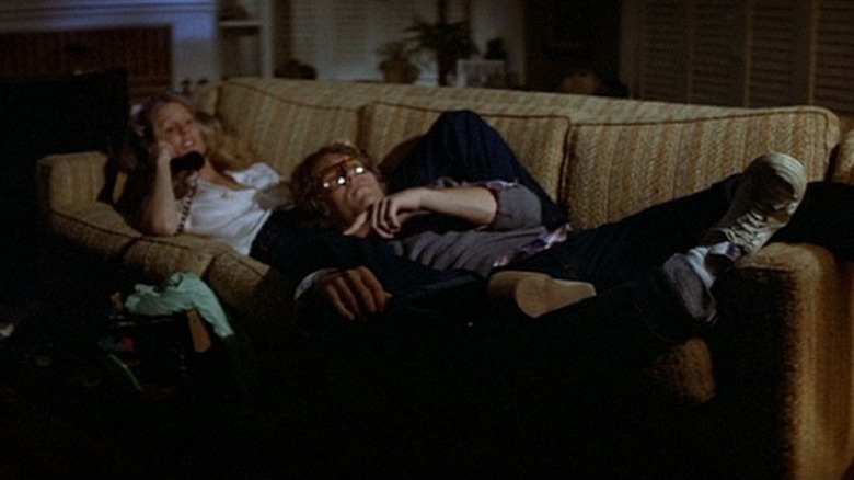 Lynda and Bob on couch