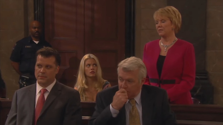 The Buchanan family in court