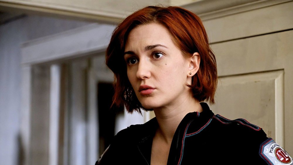 Katherine Barrell as Nicole Haught on Wynonna Earp