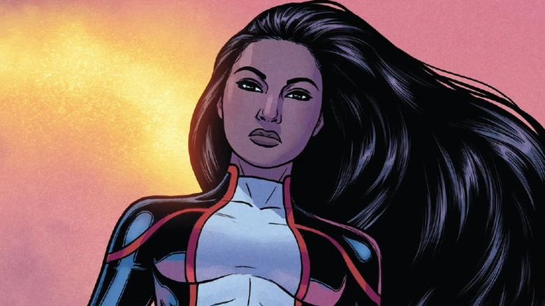 Monet St. Croix looking serious in X-Men Unlimited
