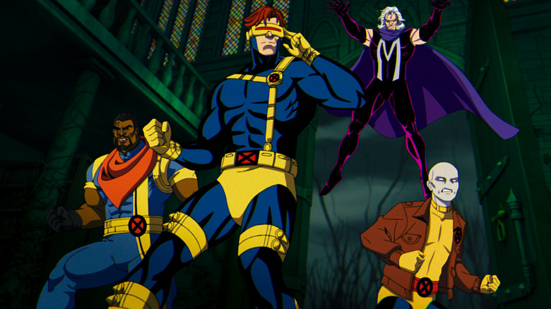 Magneto attacking the X-Men