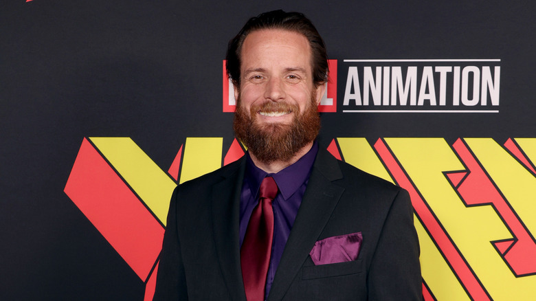 Matthew Waterson on the red carpet.