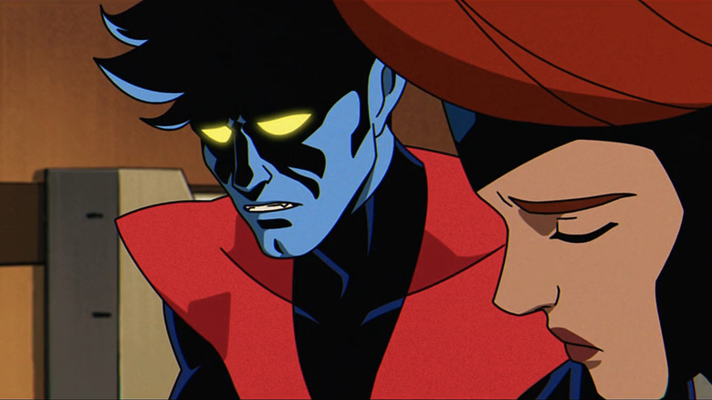 Nightcrawler and Jean talking