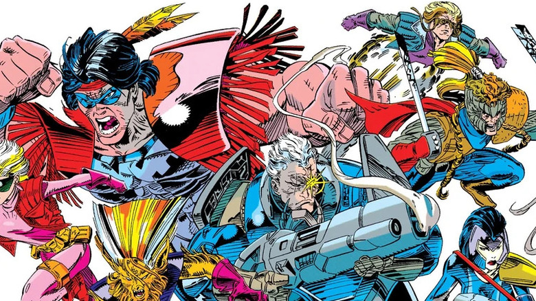 X-Force preparing for battle in X-Force Annual #1