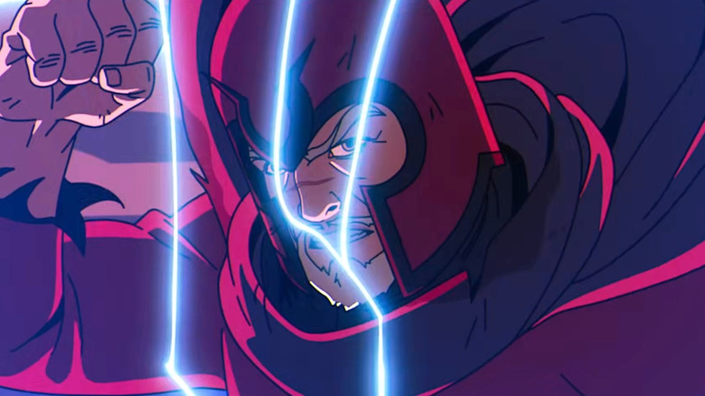 Magneto using his powers in X-Men '97