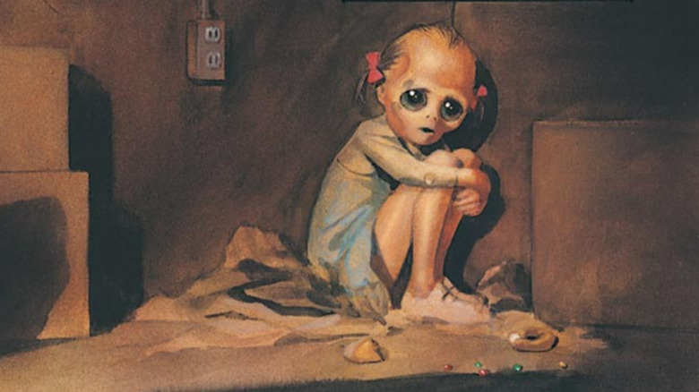 The mutant child Maggie hides in a basement in Marvels #2 (1994)