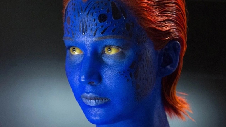 Jennifer Lawrence as Mystique in X-Men: Days of Future Past