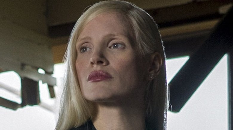 Jessica Chastain as an unknown villain, perhaps a gender-swapped Mr. Sinister, in X-Men: Dark Phoenix