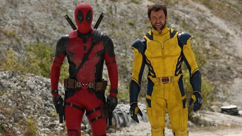 Wolverine and Deadpool walking together