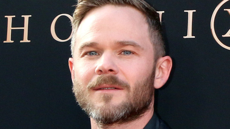 Shawn Ashmore poses at the premiere of Dark Phoenix