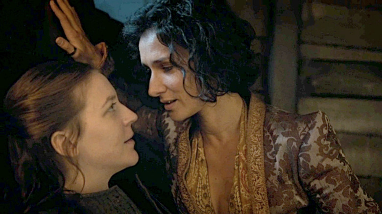 Yara Greyjoy and Ellaria Sand flirting