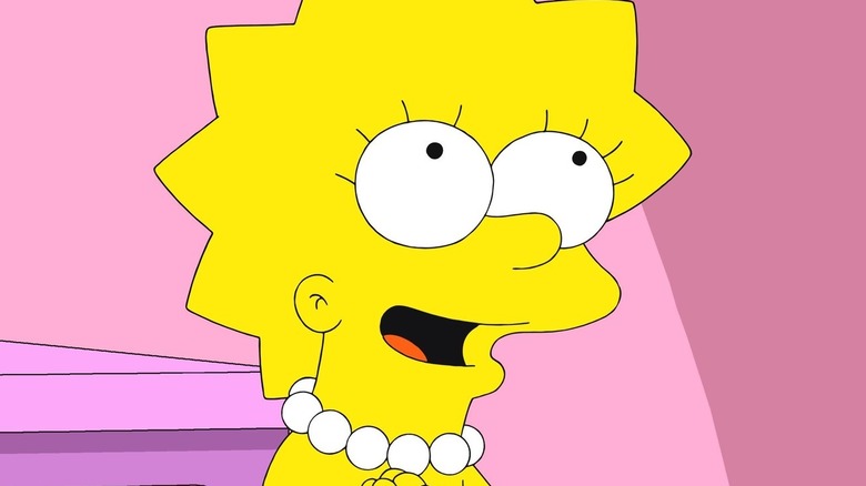 Lisa Simpson happy