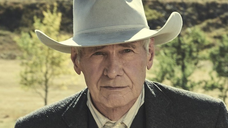 Harrison Ford in Yellowstone 1923