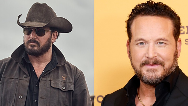 Cole Hauser and Rip Wheeler side-by-side