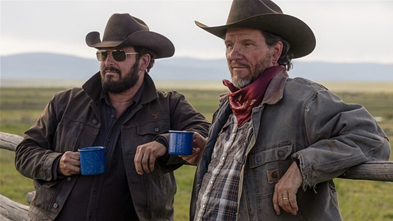 Rip and Ryan share coffee in 