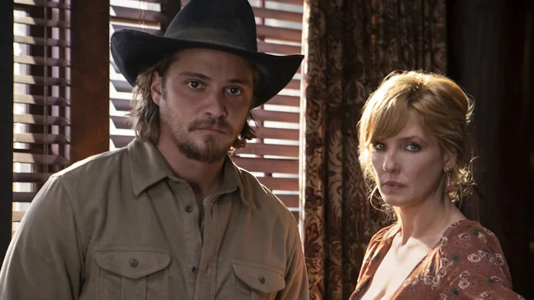 Beth and Kayce are not amused in "Yelllowstone"
