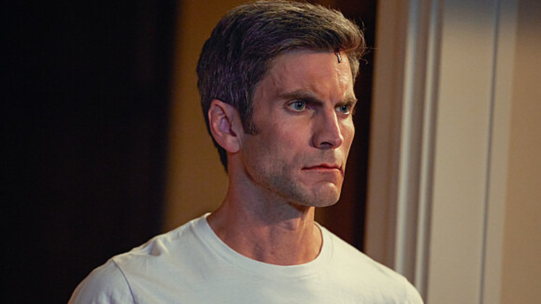 Wes Bentley blood head angry