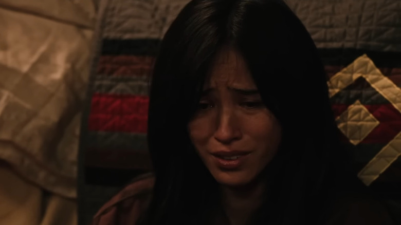 Monica Dutton crying