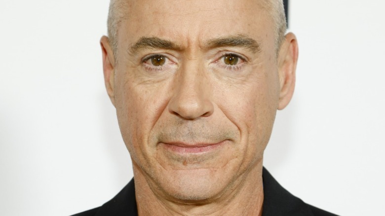 Robert Downey Jr. smirking