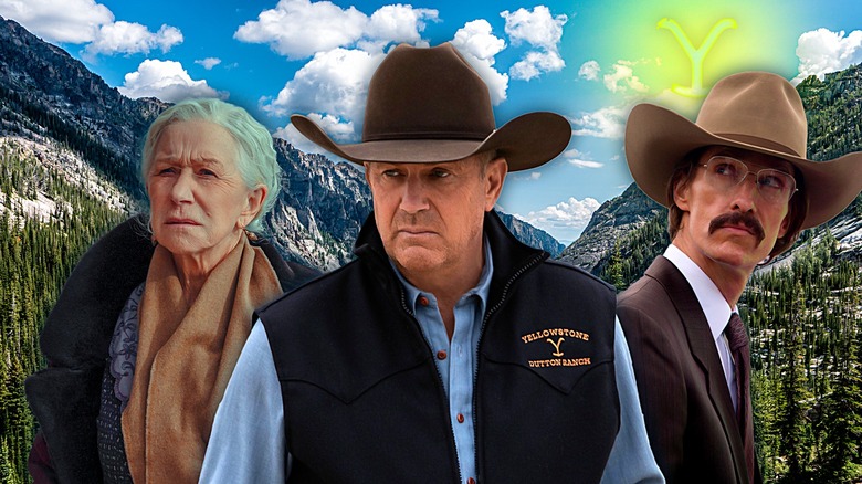 John Dutton and other Yellowstone characters
