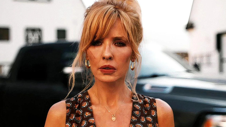 Beth frowning in "Yellowstone."
