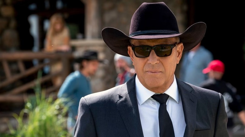 John wearing sunglasses in "Yellowstone."