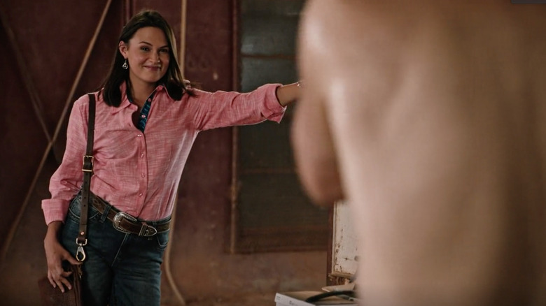 Emily watches Jimmy shower Yellowstone