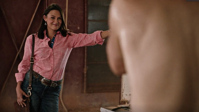 Emily watches Jimmy shower Yellowstone