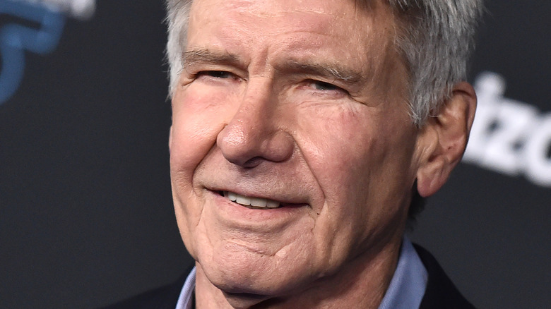 Harrison Ford smiling