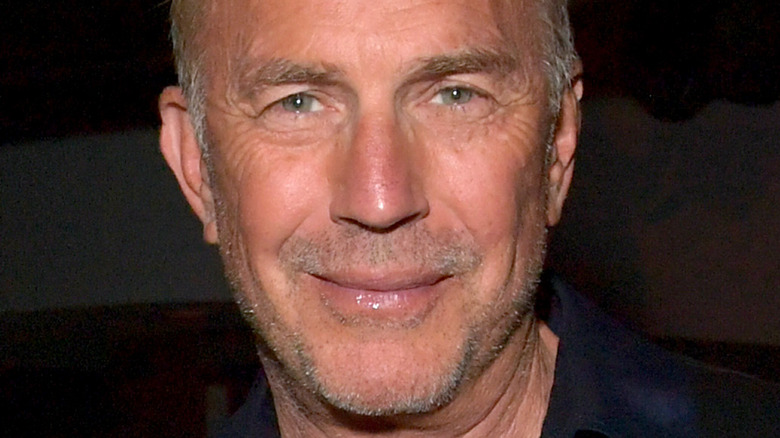 Kevin Costner smiling