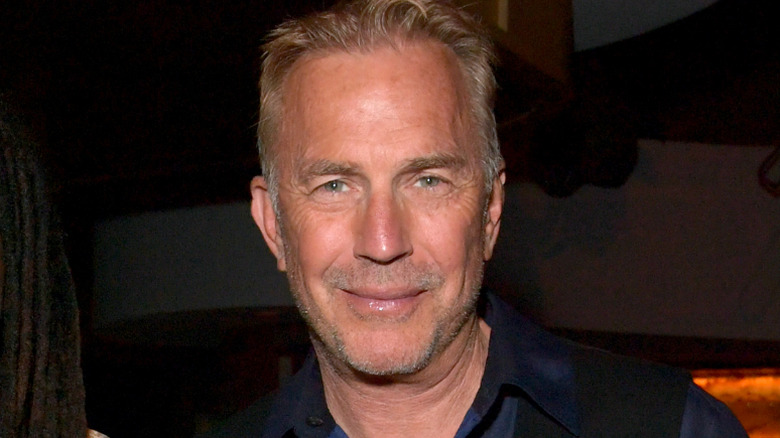 Kevin Costner smiling