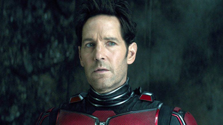 Paul Rudd as Ant-Man looking concerned