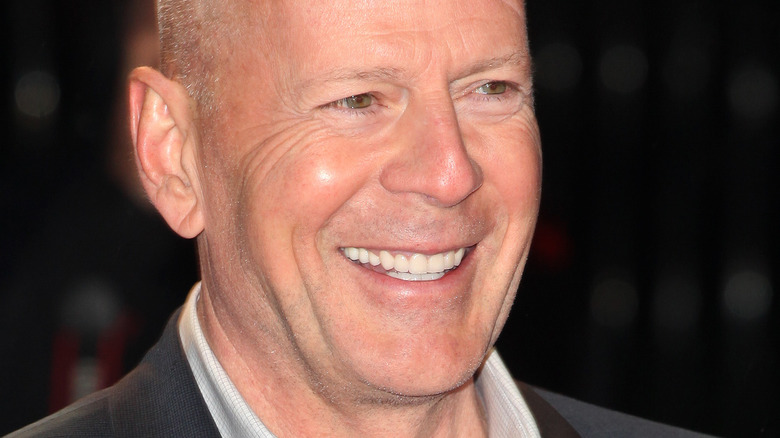 Bruce Willis smiling