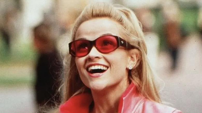 Elle Woods smiling in Legally Blonde