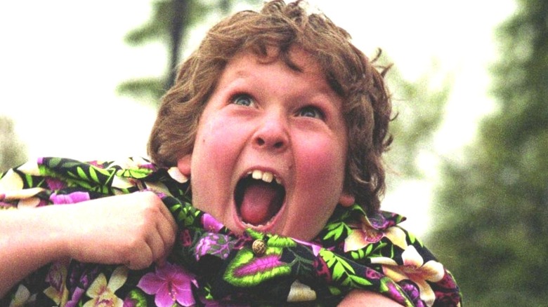 Chunk doing the "truffle shuffle"