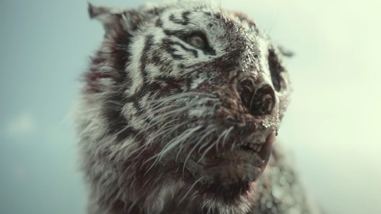 Zombie tiger in Army of the Dead