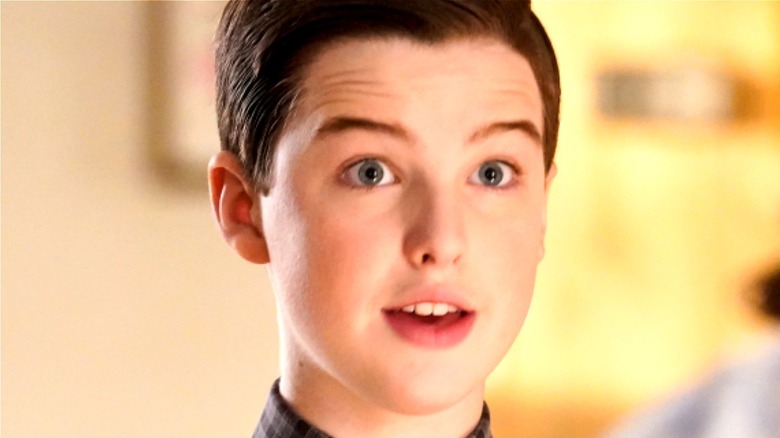 Young Sheldon Shocked Face