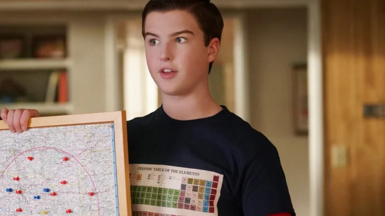 Sheldon holding map