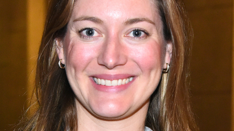 Zoe Perry smiling