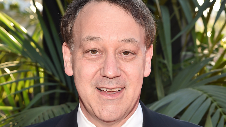 Sam Raimi grinning