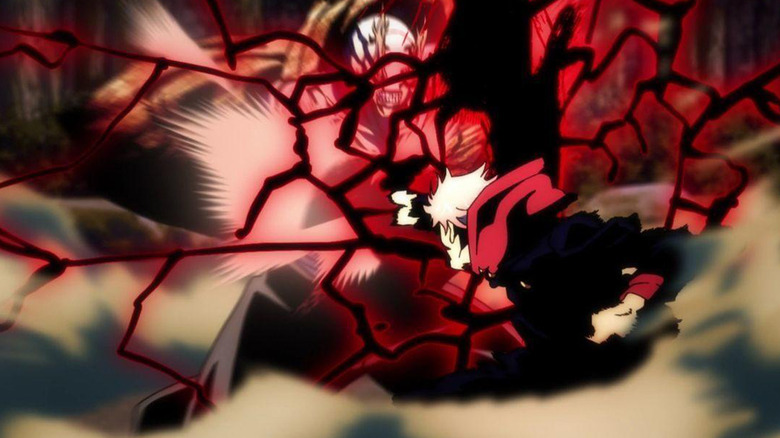 Jujutsu Kaisen Yuji Black Flash