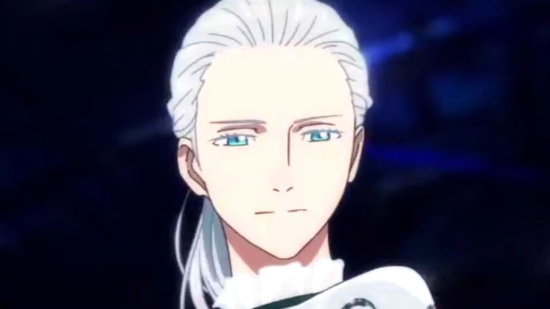 Victor frowning