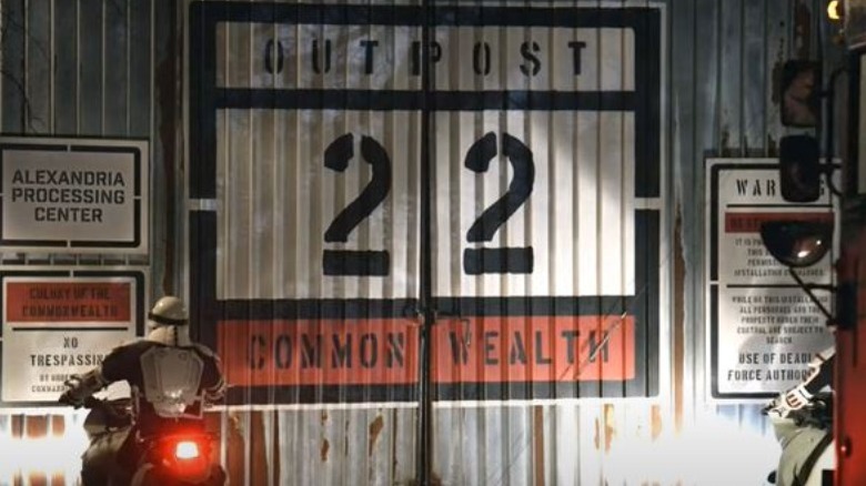 Outpost 22 from The Walking Dead