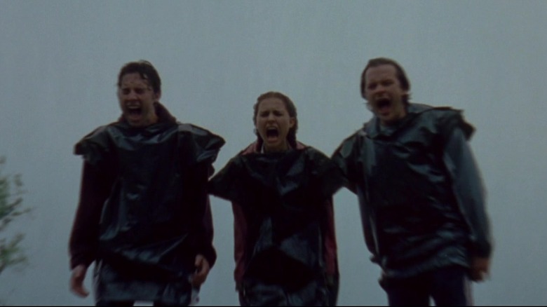 Andrew, Sam, and Mark screaming