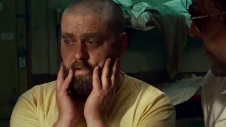 Zach Galifianakis looks shocked